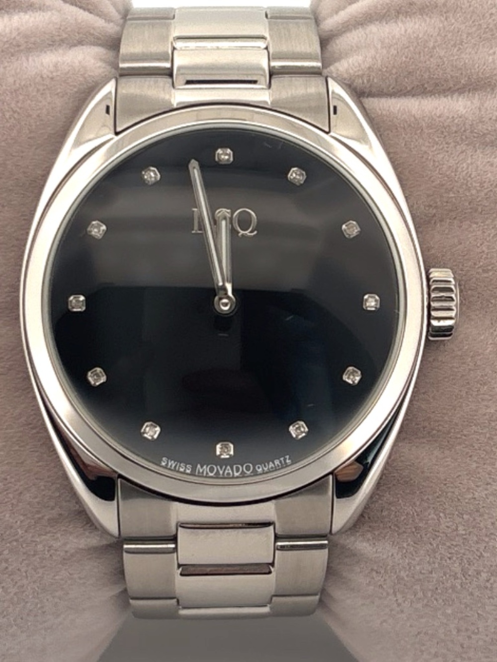 ESQ/Movado Unisex Diamond Dial(Refurbished) serviced September 28/ NEW BATT, W/T